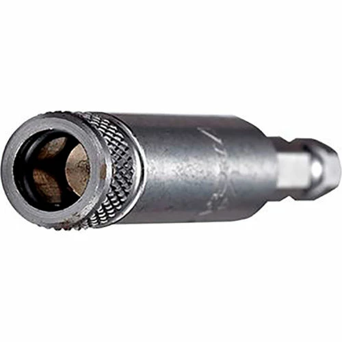 Vega 1/4 Bit Holder w/ Mag Screwcap Stainless Steel x 6" 2 Vega 1/4 Bit Holder w/ Mag Screwcap Stainless Steel x 6" - Image 2