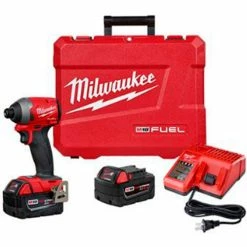Milwaukee® 2953-22 M18 FUEL&#8482 1/4" Hex Impact Driver Kit