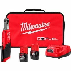 Milwaukee M12 FUEL™ Cordless 1/4" High Speed Ratchet Kit