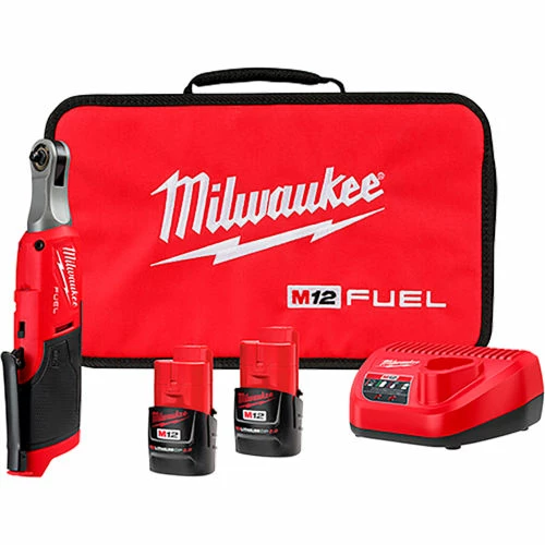 Milwaukee M12 FUEL™ Cordless 1/4" High Speed Ratchet Kit 1 Milwaukee M12 FUEL™ Cordless 1/4" High Speed Ratchet Kit