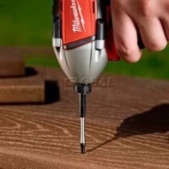 Milwaukee® 48-32-4483 SHOCKWAVE™ Torx® 2" Power Bit T15 - Pkg Qty 3 -Cheap Power Tools Store 48 32 4483 3