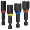 Milwaukee® 49-66-4562 Shockwave™ Magnetic Nutdriver Set (1/4", 5/16", 3/8", 7/16") 1-7/8" - Pkg Qty 3