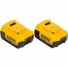 DeWALT® DCB204-2 20V Li-Ion 20V MAX Battery 4Ah Extended Capacity 2Pk
