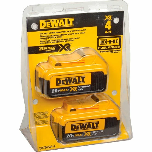 DeWALT® DCB204-2 20V Li-Ion 20V MAX Battery 4Ah Extended Capacity 2Pk 2 DeWALT® DCB204-2 20V Li-Ion 20V MAX Battery 4Ah Extended Capacity 2Pk - Image 2