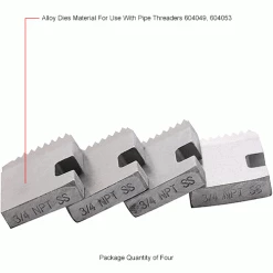 Global Industrial Power Treading Alloy Dies, 3/4" - Pkg Qty 4 7 Global Industrial Power Treading Alloy Dies, 3/4" - Pkg Qty 4 -Cheap Power Tools Store 604064IN 1wco