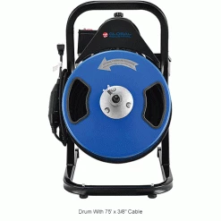 Global Industrial Drain Cleaner For 2-4" Pipe, 220 RPM, 75' Cable 17 Global Industrial Drain Cleaner For 2-4" Pipe, 220 RPM, 75' Cable -Cheap Power Tools Store 670439IN 4wco