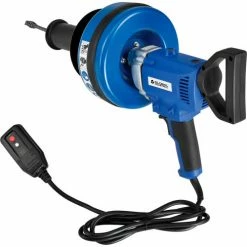 Global Industrial™ Electric Handheld Drain Cleaner For 3/4"-3"ID, 0-500 RPM, 3 Cables