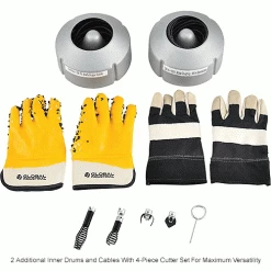 Global Industrial™ Electric Handheld Drain Cleaner For 3/4"-3"ID, 0-500 RPM, 3 Cables -Cheap Power Tools Store 670465IN 2wco