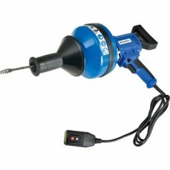 Global Industrial™ Electric Handheld Drain Cleaner For 3/4"-3"ID, 0-500 RPM, 3 Cables -Cheap Power Tools Store 670465 03