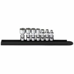 Gearwrench® 7 Piece 6 Point Flex SAE Socket Set With 1/4" Drive Tang