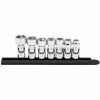 Gearwrench® 7 Piece 6 Point Flex SAE Socket Set With 3/8" Drive Tang