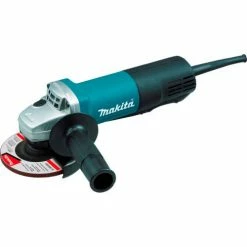 Makita® 4-1/2" Angle Grinder, 9557PB, 7.5 Amp, 10,000 RPM, 5/8"-11, AC/DC, Lock-Off, Lock-On