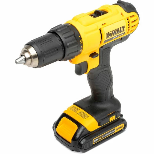DeWALT DCD771C2 20V MAX Li-Ion Cordless 1/2" Drill/Driver Kit (2) Bat 1.3Ah Charger & Contractor Bag 2 DeWALT DCD771C2 20V MAX Li-Ion Cordless 1/2" Drill/Driver Kit (2) Bat 1.3Ah Charger & Contractor Bag - Image 2