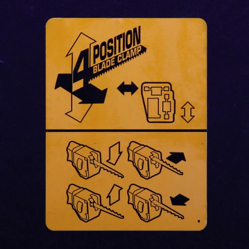 DeWALT® DWE305 12 Amp Keyless Variable Speed Corded Reciprocating Saw 11 DeWALT® DWE305 12 Amp Keyless Variable Speed Corded Reciprocating Saw - Image 11