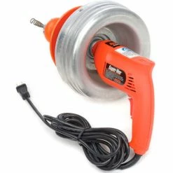 General Wire SV-B-WC Super-Vee Drain Cleaning Machine includes 2 Cables/Cutter Set & Case -Cheap Power Tools Store B213898 03 1
