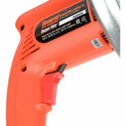 General Wire SV-A-WC Super-Vee Drain Cleaning Machine W/ 25' x 1/4" & 25' x 3/8" Cables & Cutter Set -Cheap Power Tools Store B213898 07