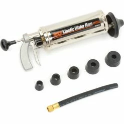 General Wire KR-A-WC Kinetic Water Ram w/ 4" Cone, (5) Plugs, Caulking Hose & Carrying Case