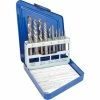 IRWIN Tools 10-pc Spiral Extractor & Drill Bit Set in Metal Index