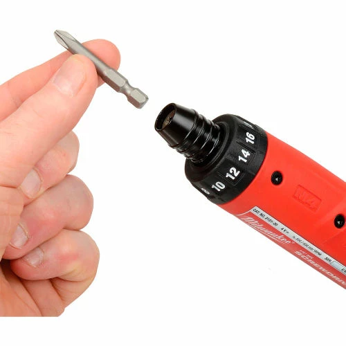 Milwaukee 2101-22 M4 1/4" Hex Screwdriver Kit 4V 2 Batteries 1 Charger 8 Milwaukee 2101-22 M4 1/4" Hex Screwdriver Kit 4V 2 Batteries 1 Charger - Image 8