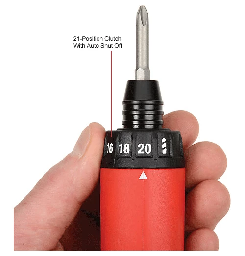 Milwaukee 2101-22 M4 1/4" Hex Screwdriver Kit 4V 2 Batteries 1 Charger 15 Milwaukee 2101-22 M4 1/4" Hex Screwdriver Kit 4V 2 Batteries 1 Charger - Image 15