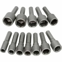 Stanley STMT71654 201 Piece 1/4", 3/8", & 1/2" Drive Mechanics Tool Set -Cheap Power Tools Store B248154 10