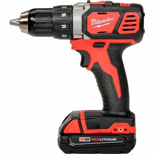 Milwaukee 2606-22CT M18 1/2" Cordless Compact Drill/Driver Kit 1 Milwaukee 2606-22CT M18 1/2" Cordless Compact Drill/Driver Kit