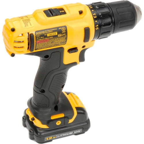 DeWALT DCD710S2 12V MAX 3/8" Drill/Driver Kit 5 DeWALT DCD710S2 12V MAX 3/8" Drill/Driver Kit - Image 5