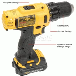 DeWALT DCD710S2 12V MAX 3/8" Drill/Driver Kit 33 DeWALT DCD710S2 12V MAX 3/8" Drill/Driver Kit -Cheap Power Tools Store B435127 4wco
