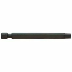 Bondhus 10364 5mm Hex End Power Bit, 3" Handle, 1/4" Stock - Pkg Qty 10