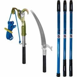 Jameson Tools Lightweight Hollow Core CompositLock™ Tree Trimming Kit with Three 6' BLC Poles