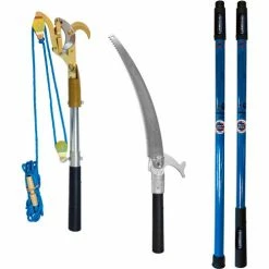 Jameson Tools Lightweight Hollow Core CompositLock™ Tree Trimming Kit with Two 6' BLC Poles