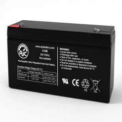 AJC Battery AJC® Roper 63 Lawn and Garden Replacement Battery 10Ah, 6V, F1