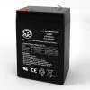 AJC Battery AJC® Kubota 7200 Lawn and Garden Replacement Battery 4.5Ah, 6V, F1