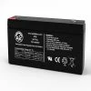 AJC Battery AJC® Toro 55152 Lawn and Garden Replacement Battery 7Ah, 6V, F1