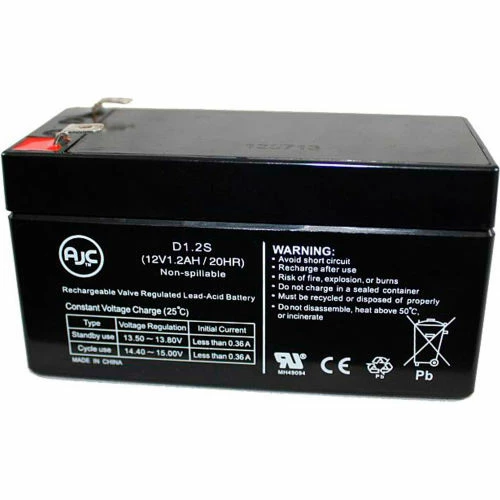 AJC Battery AJC® Universal Power Group UB1213 12V 1.2Ah Lawn and Garden Battery 1 AJC Battery AJC® Universal Power Group UB1213 12V 1.2Ah Lawn and Garden Battery