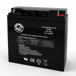 AJC Battery AJC® Simplicity 16FCH & Lawn and Garden Replacement Battery 18Ah, 12V, NB