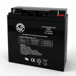 AJC Battery AJC® Massey-Ferguson ZT33 Lawn and Garden Replacement Battery 22Ah, 12V, NB