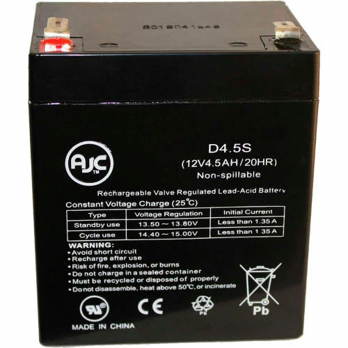 AJC Battery AJC® Universal Power Group UB1250 12V 4.5Ah Lawn and Garden Battery 1 AJC Battery AJC® Universal Power Group UB1250 12V 4.5Ah Lawn and Garden Battery