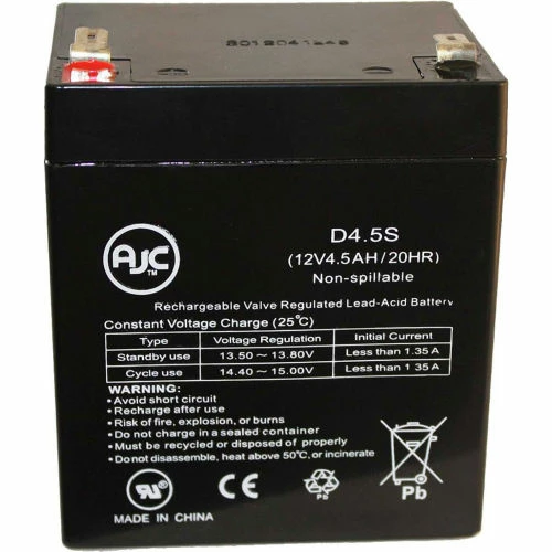 AJC Battery AJC® Black & Decker Acme243215 12V 4.5Ah Lawn and Garden Battery 1 AJC Battery AJC® Black & Decker Acme243215 12V 4.5Ah Lawn and Garden Battery