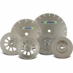 CGW Abrasives 49722 Diamond High Speed Wheels D3 16" x .150" x 1" Diamond