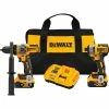 Dewalt DCK2100P2 20V MAX Cordless-Brushless, Hammer Drill/Driver Kit with FLEXVOLT Advantage