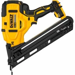 DeWALT® 20V MAX XR Angled Cordless Finish Nailer, 15 Gauge