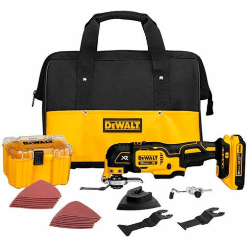 DeWALT® DCS356D1 20V MAX XR Li-Ion Oscillating Multi-Tool Kit (2.0AH) 1 DeWALT® DCS356D1 20V MAX XR Li-Ion Oscillating Multi-Tool Kit (2.0AH)
