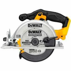 DeWALT® 6-1/2" Circular Saw Tool Only, DCS391B, 3700 RPM, 2-1/4" Cut Depth