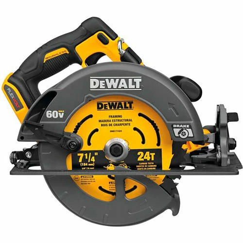 Dewalt® Flexvolt 60V MAX Brushless 7-1/4" Cordless Circular Saw with Brake Bare Tool Only 1 Dewalt® Flexvolt 60V MAX Brushless 7-1/4" Cordless Circular Saw with Brake Bare Tool Only
