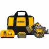 Dewalt® Flexvolt 60V MAX Brushless 7-1/4" Cordless Circular Saw with Brake Kit, 2 Batteries