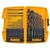 DeWALT® Drill Bit Set, DW1167, Black Oxide, 17 Pieces, 1/16" - 1/2" Split Point Bits