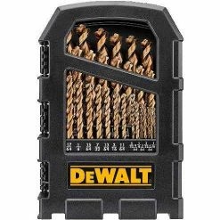 DeWALT® DWA1269, Cobalt Pilot Point® Drill Bit Set up to 1/2", 29 Piece Set