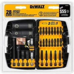 DeWALT® Impact Ready Accessory Set, DW2149G, 28 Pieces -Cheap Power Tools Store DWA DW2149