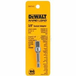 DeWALT® Rapid Load® Quick Change Adapter, DW2542, 3/8" Socket Adapter